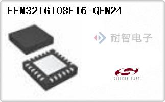 EFM32TG108F16-QFN24