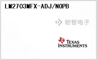 LM2703MFX-ADJ/NOPB