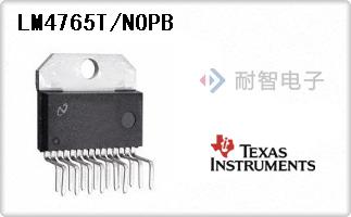 LM4765T/NOPB