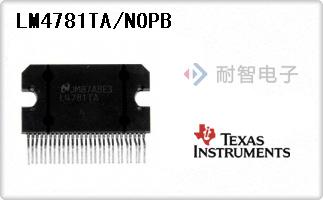 LM4781TA/NOPB