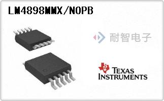 LM4898MMX/NOPB