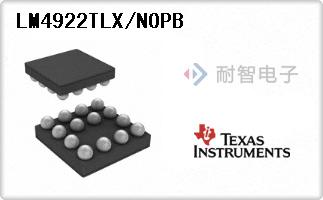 LM4922TLX/NOPB