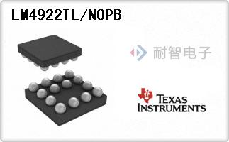 LM4922TL/NOPB